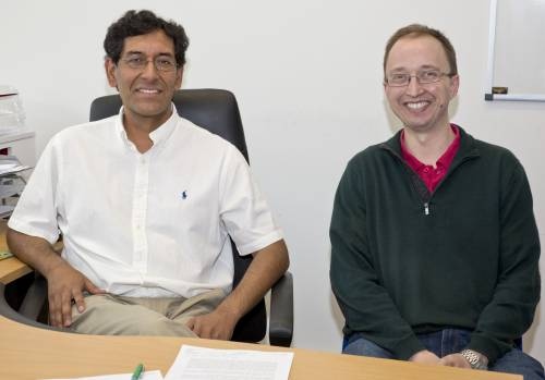 Enrique Solano y Lucas Lamata. (Foto: UPV/EHU)