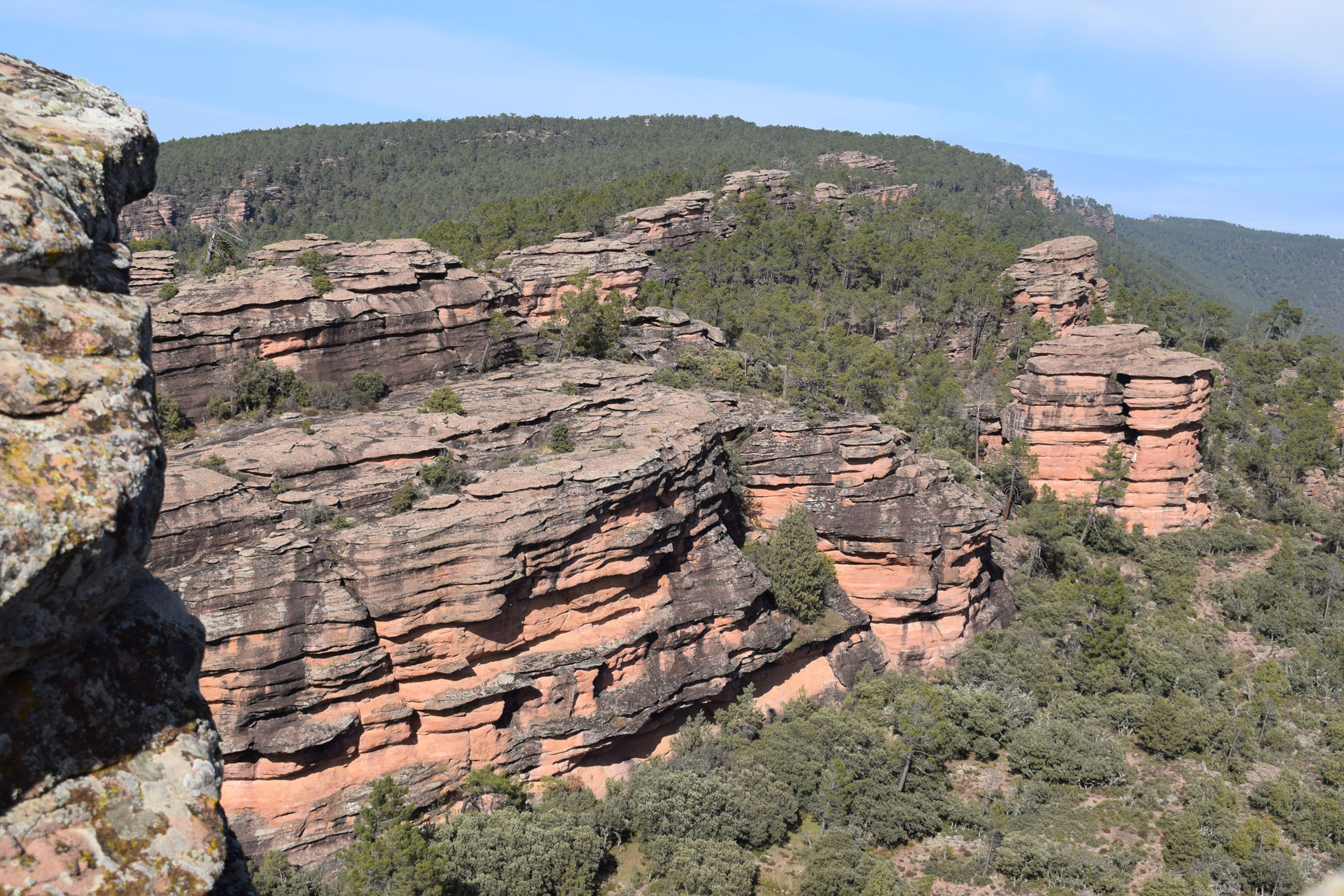 Imagen 1. Rocas de la hoz del Huecar